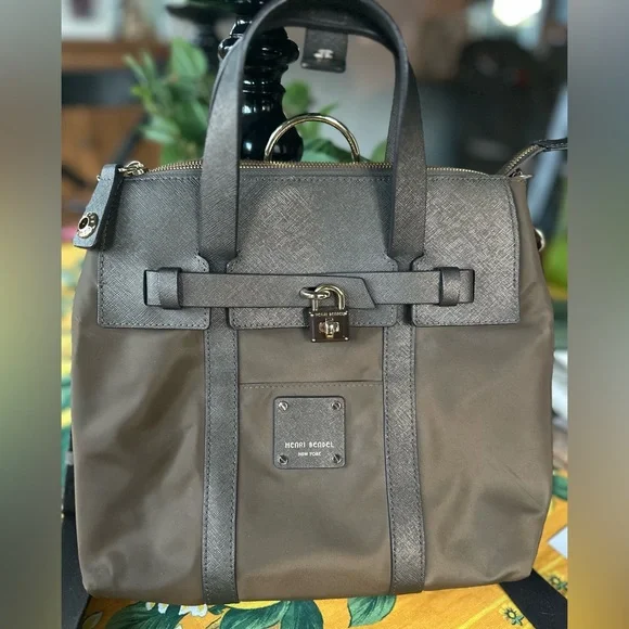 HENRI BENDEL Jetsetter 3 Way Convertible Backpack Brown w  display picture 3